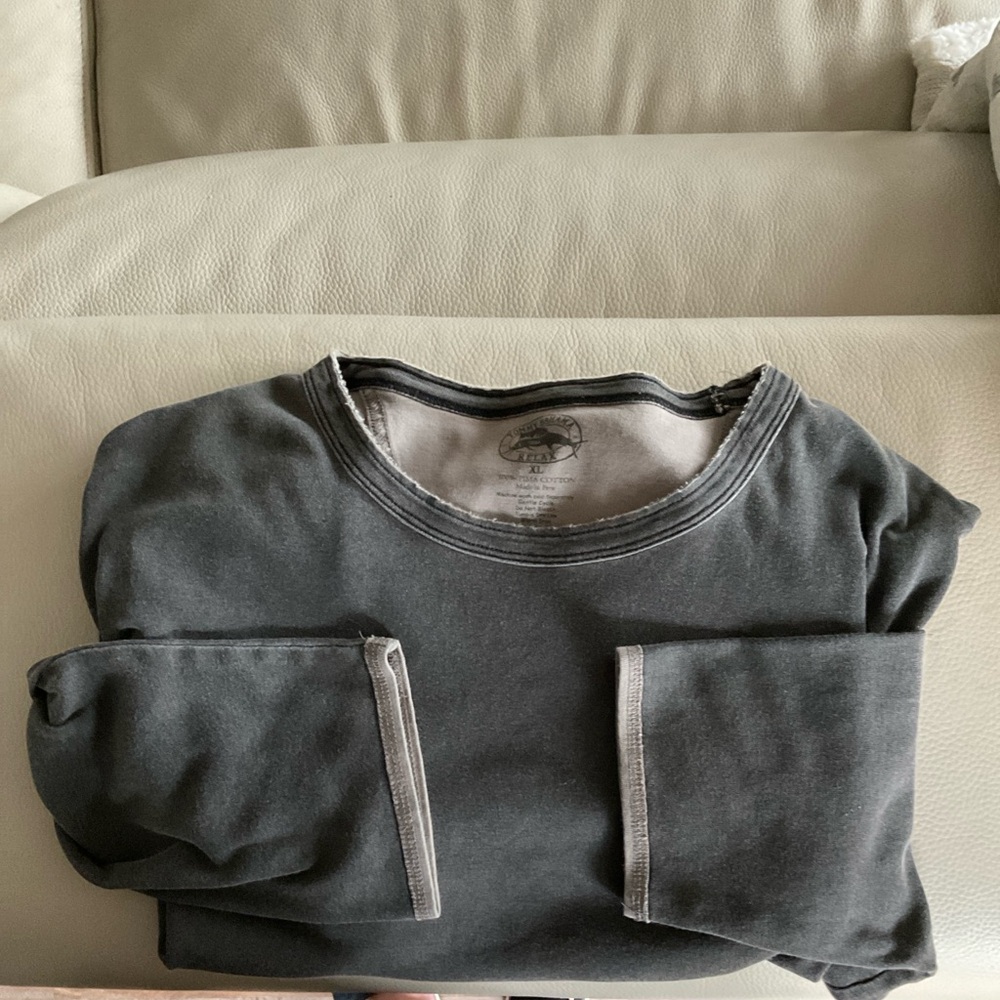 Tommy Bahama Gray Long Sleeve Shirt XL